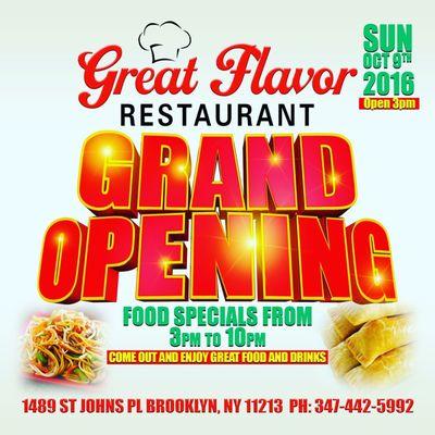 THE NEWEST AND BEST THING TO HIT CROWN HEIGHTS BROOKLYN. DONT MISS OUT. COME TASTE THE GREAT FLAVORS.