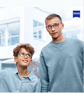 Check out the new ZEISS Smartlife Young for children ages 6-19. Specialized measurements for better fields of view!