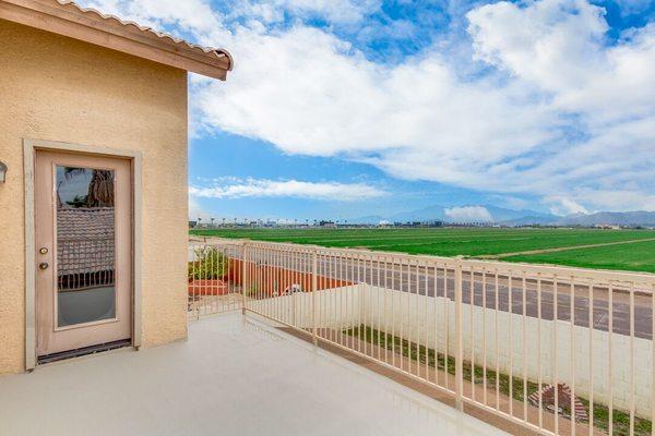 Balcony views from wonderful home in Goodyear