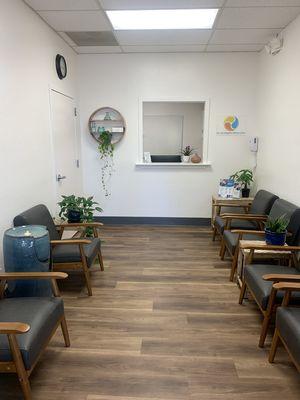 Waiting Room and Front Desk