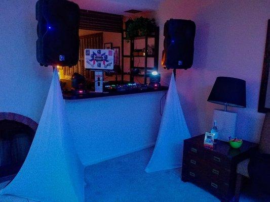 NYE setup