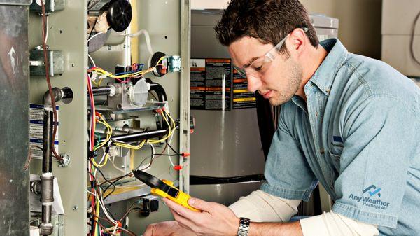 AnyWeather Heating & Air furnace maintenance and repair services