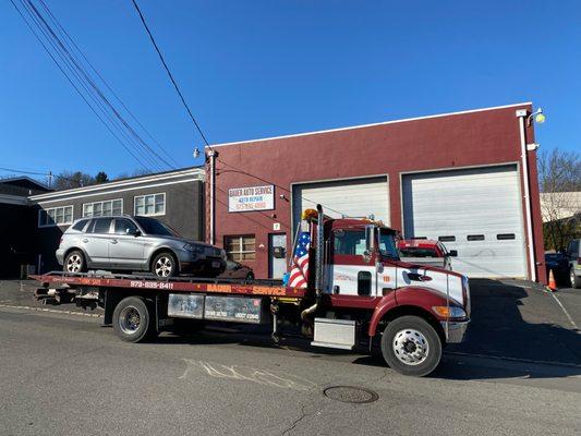 Get towed back to our shop for repairs!