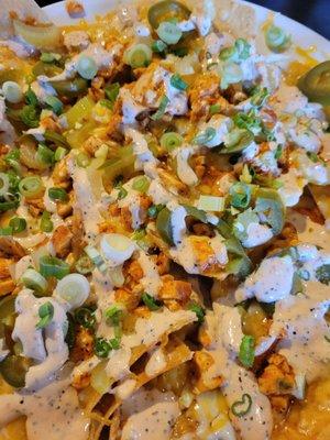 Buffalo Chicken Nachos