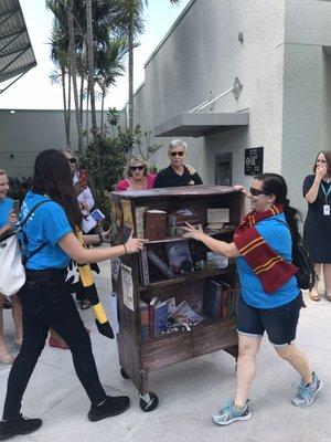 50th anniversary book truck parade!