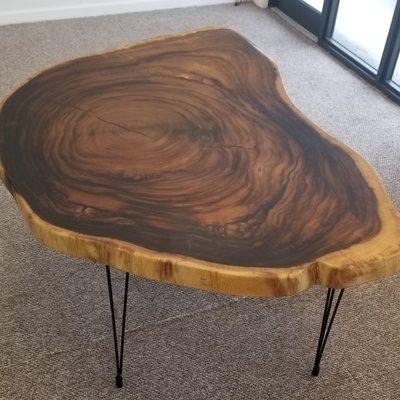 Live Edge Wood Table.