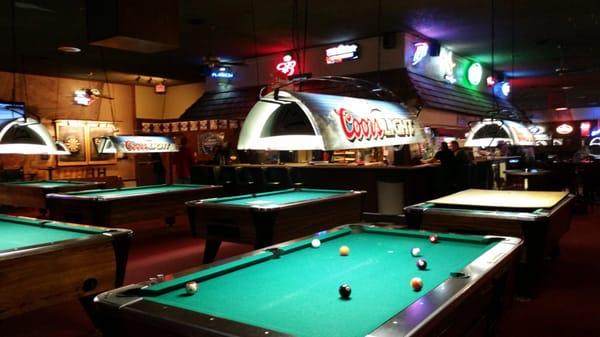 Shot a couple games of pool last night at Rusty's. Love this place!