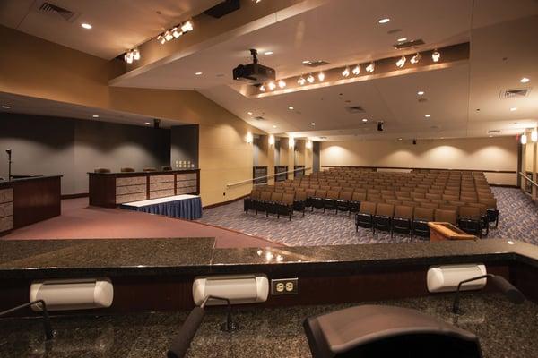 Bosque Theater from the dais