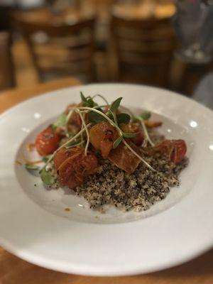 Salmon with quinoa