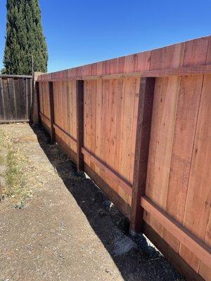 New fence.