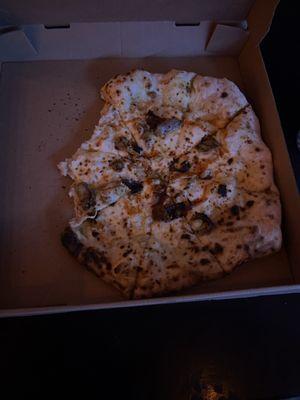 Lemon pepper pizza