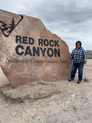 Entrance to the canyon.