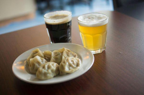 Curated tap of 8 world award winning beers..and dumplings.