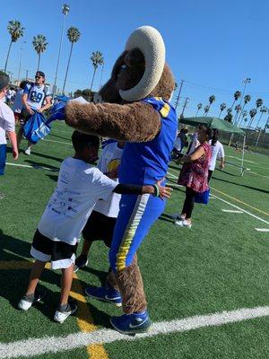 La Rams Rampage with my kids !