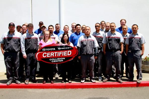 Elk Grove Toyota crew on Florin Road