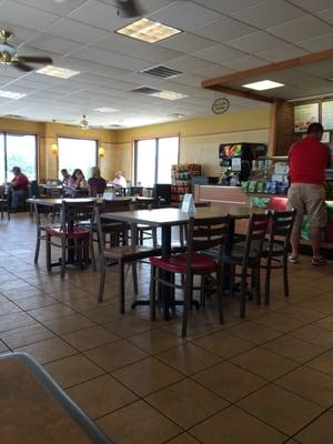 Large dining room