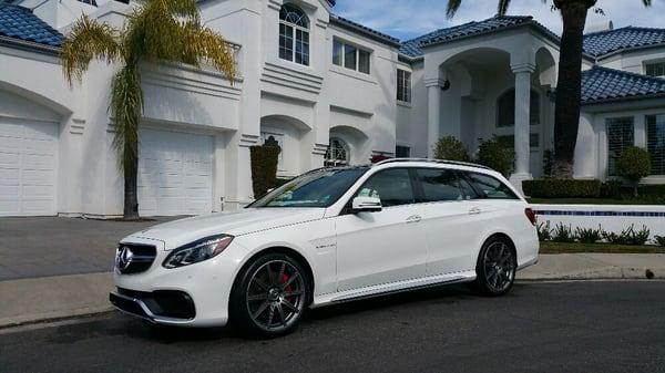 2015 Mercedes AMG E63 S Biturbo Wagon.