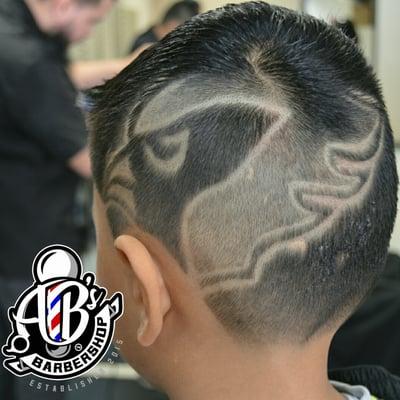 ARIZONA CARDINALS. THIS KIND OF GOOD QUALITY WORK ONLY HERE AT AB'S BARBER SHOP