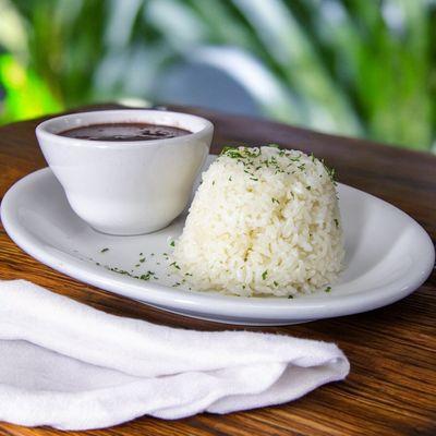 White Rice and Black Beans | Rumba Cuban Cafe