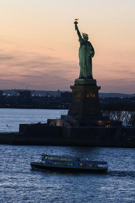 A few angles of the Majestic Lady Liberty.