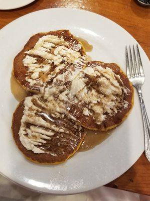 The pumpkin spice pancakes are so delicious! I order them every year when they come out.