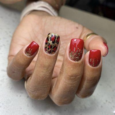 Easy gel Russian manicure