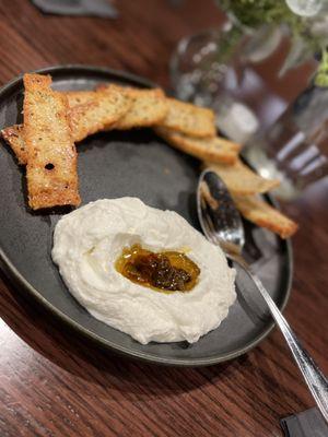 Whipped Feta appetizer