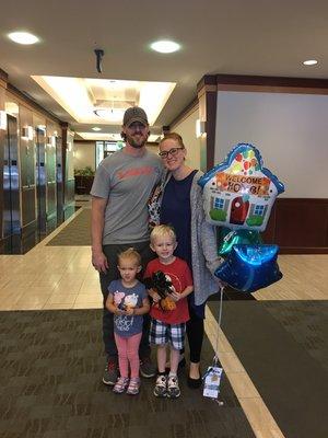 Happy new homeowners in Vancouver, WA!