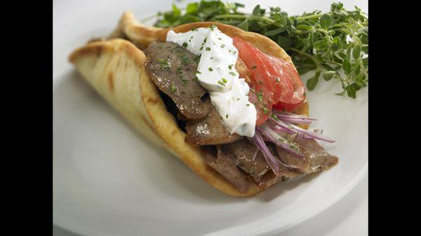 Beef and lamb gyro