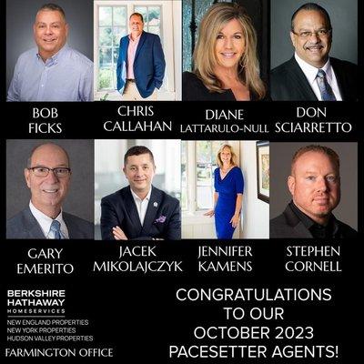 October Pacesetter Agent!