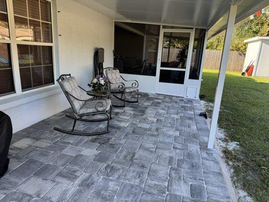 Covered porch