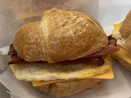 Bacon Egg and Cheese Croissant