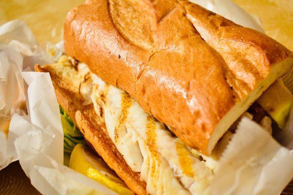 Cajun Style Fish Sandwich