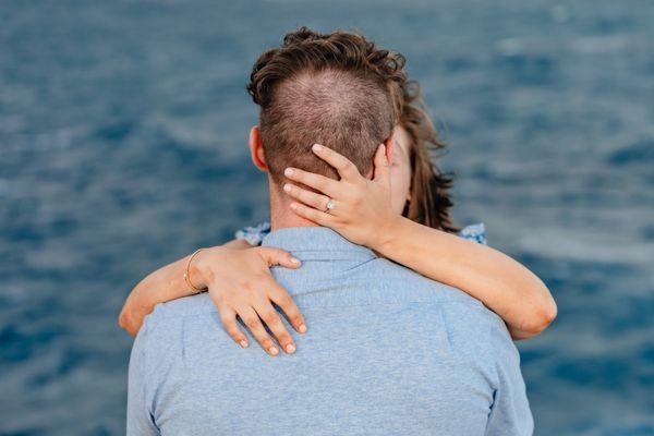 Engaged on Maui