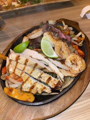 Combo fajitas