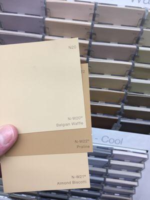 Who knew kitchen colors were named after food