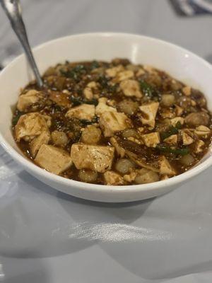 Ma Po Tofu with Shrimp!!!