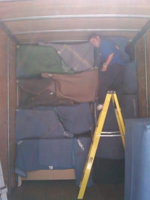 Soto loading chairs.