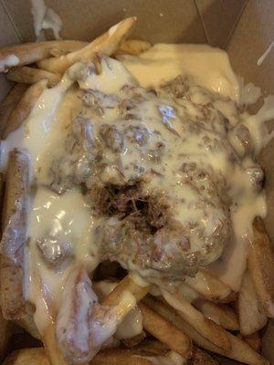 Brisket cheese fries