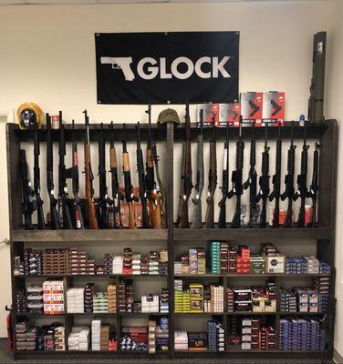 Plenty of guns and ammo in stock every day