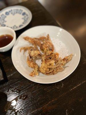 Soft shell crab....