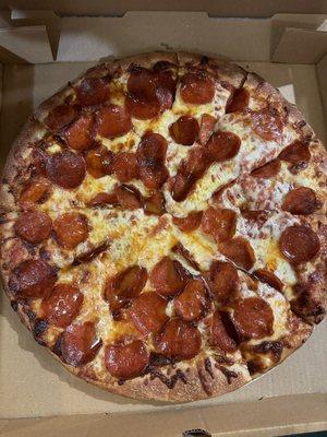 Large pepperoni