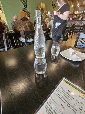 How water is served