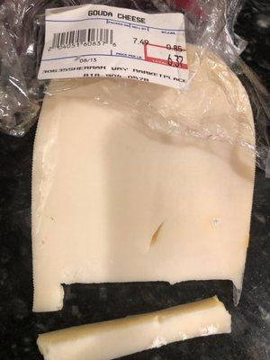 Mold expired cheese