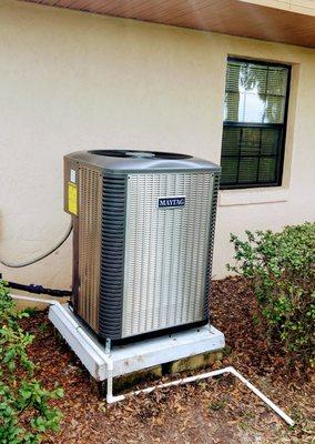 Maytag M1200 Heat Pump Air Conditioner installed by Beacon Services & Appliances | Beacon Air & Heat, Inc.