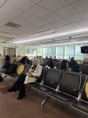 Citizenship Interview Waiting Room