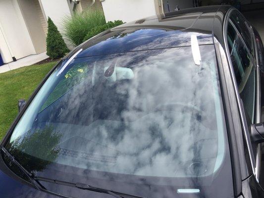 My new windshield - awesome!!