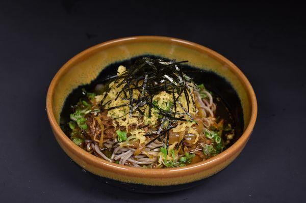 Spicy Beef Soba! Limited time only! June-Sept