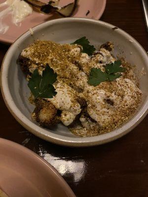 Fried cauliflower