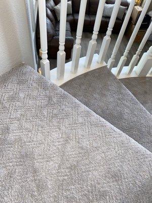 Stairway carpet